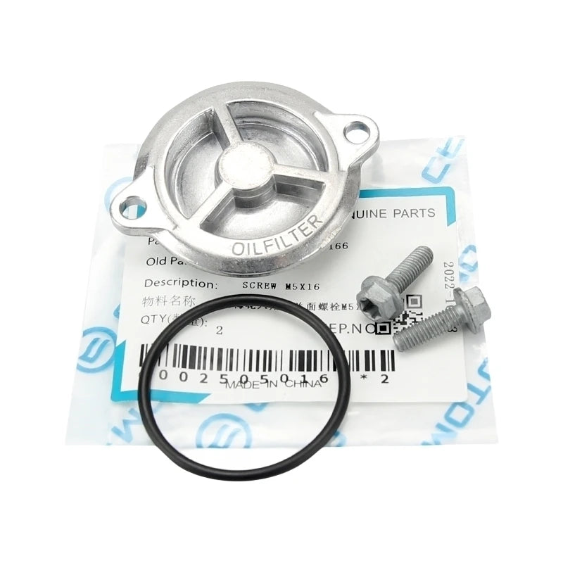 Kit Tapa Filtro de Aceite y Sellos CFMOTO 800MT 800NK