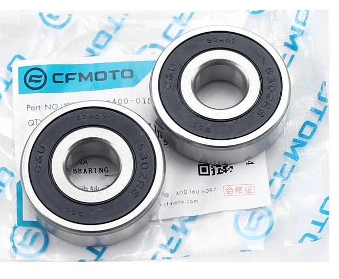 Kit Rodamientos Retenes Y Eje Delantero Moto - Completo O Individual Para CFMOTO 250SR 2023 en adelante.