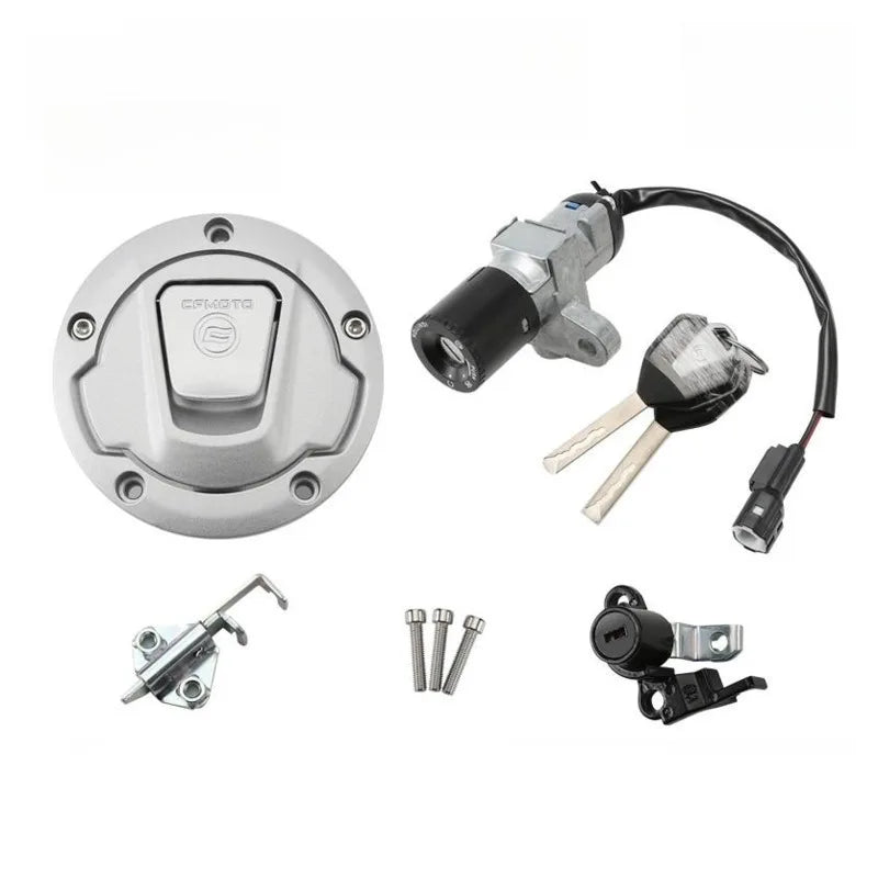 Kit de Chapas y Cerraduras Completas - CFMOTO 250SR 300SR